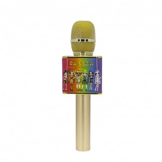 Microfono karaoke per bambini wireless Rainbow High OTL Technologies con altoparlante