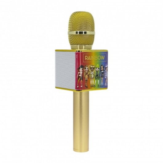 Microfono karaoke per bambini wireless Rainbow High OTL Technologies con altoparlante