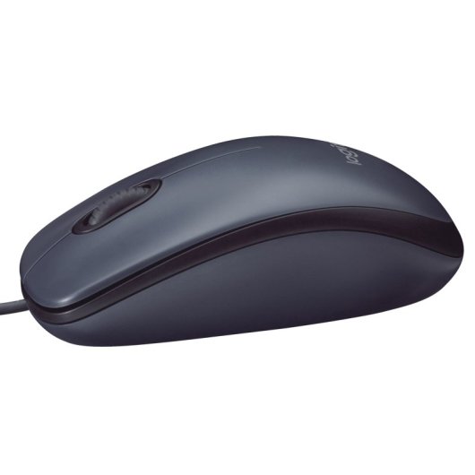 Logitech M90 Ratón Óptico 1000DPI