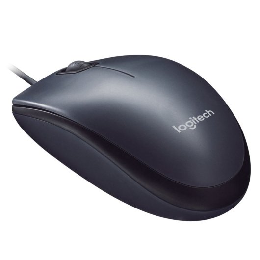 Logitech M90 Ratón Óptico 1000DPI