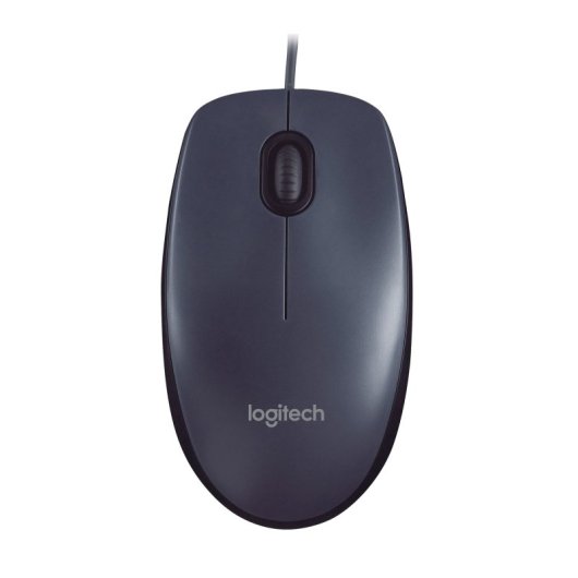 Logitech M90 Ratón Óptico 1000DPI