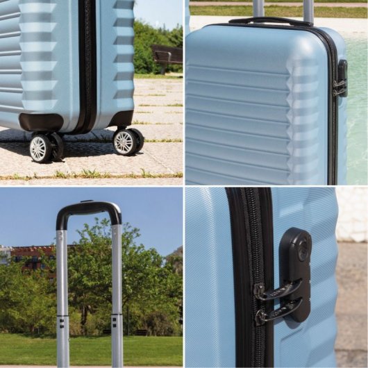 Numada Upfly Juego Maletas y Neceser 4pzs Azul