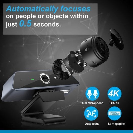 Webcam professionale Maxhub UC W20 4K