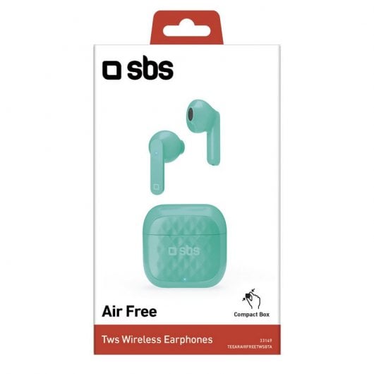 Casque sans fil SBS Air Free TWS vert