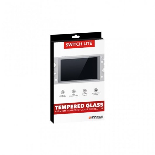 Nintendo Switch Lite Azul + Indeca Gaming IN167 Cristal Templado