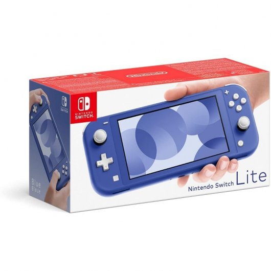Nintendo Switch Lite Azul + Indeca Gaming IN167 Cristal Templado
