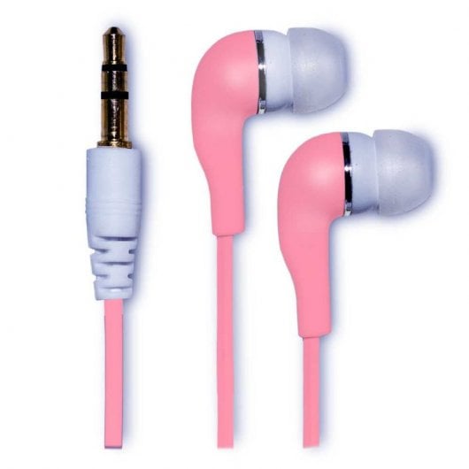 Jack per cuffie intrauricolari stereo OcioDual da 3,5 mm rosa