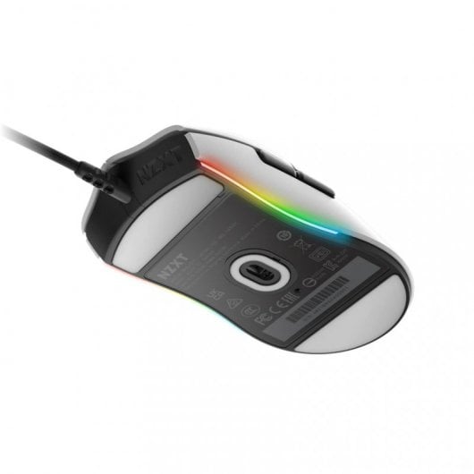 Souris de jeu NZXT Lift 16 000 DPI blanche