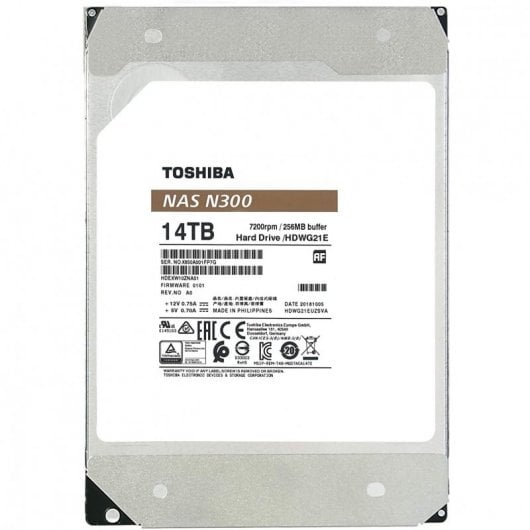 Toshiba NAS N300 3,5 Zoll, 14 TB, SATA 3
