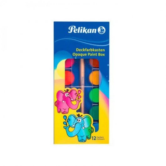 Pelikan Boîte de coul. Opaques F355/12 T21 - 12 couleurs