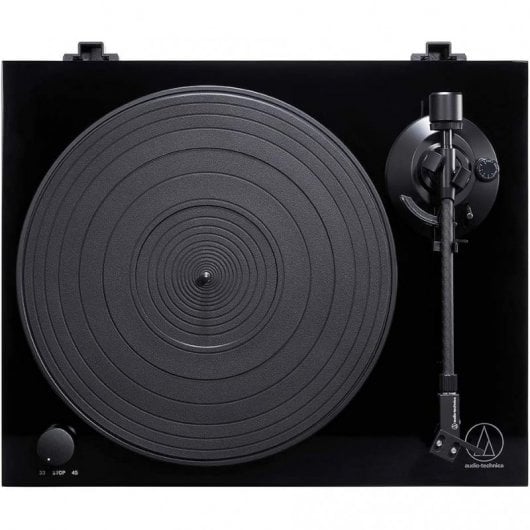 Audio-Technica AT-LPW50PB Giradiscos Totalmente Manual con Transmisión por Correa