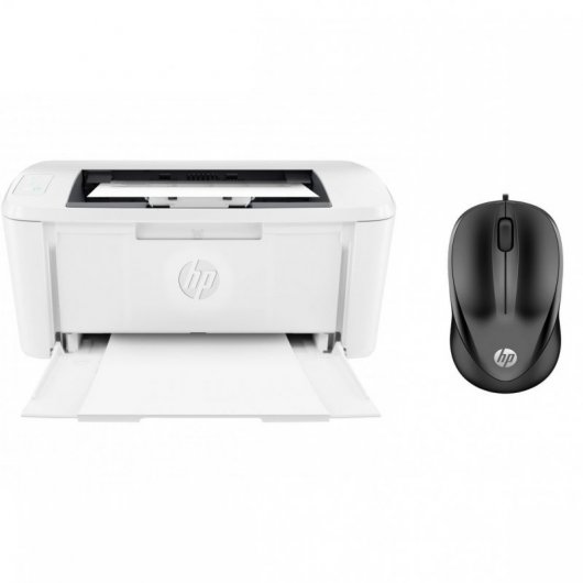 HP Laserjet M110w Impresora Láser Monocromo WiFi+1000 Ratón USB Negro