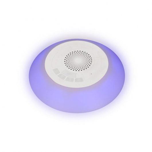 Altoparlante Bluetooth galleggiante Ksix Sirena RGB 5W Bianco