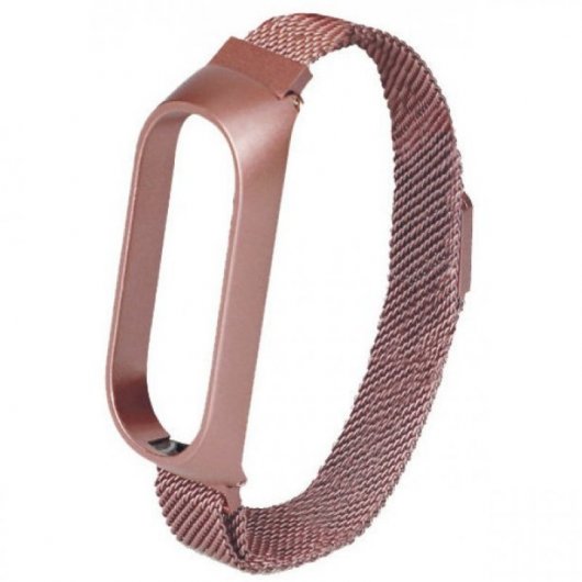 Contact Pulsera Metálica Oro Rosa para Mi Band 5/6