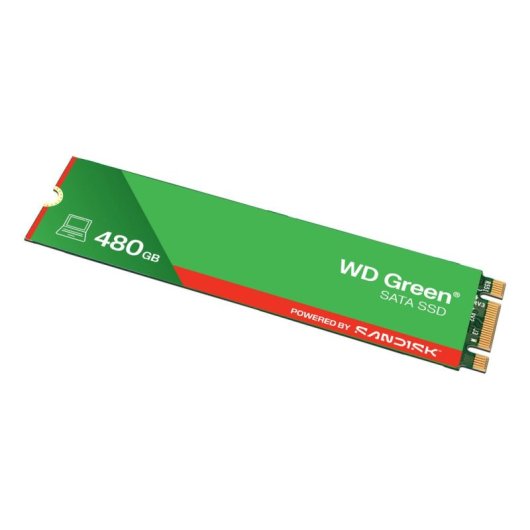 Festplatte Sandisk WD Green 480GB SSD M.2 SATA 6 Gbit/s 545 MB/s