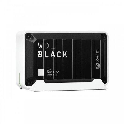 Disco Duro Western Digital WD_BLACK D30 500GB SSD Externo NVMe 900 MB/s Chasis Reforzado