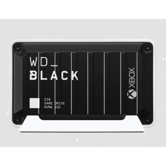 Disco Duro Western Digital WD_BLACK D30 500GB SSD Externo NVMe 900 MB/s Chasis Reforzado