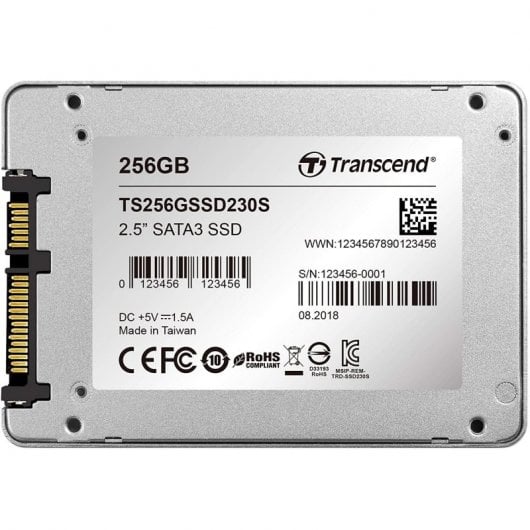 Transcend SSD230S SSD SATA 3 da 256 GB 2,5".