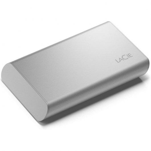 Lacie Portable 1 To SSD 2,5" NVMe USB-C Argent