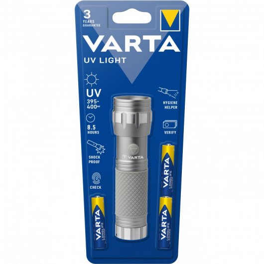 Torcia portatile Varta UV a luce ultravioletta