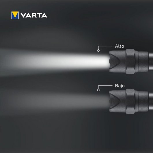 Varta F20 Indestructible Pro Torcia a mano nera