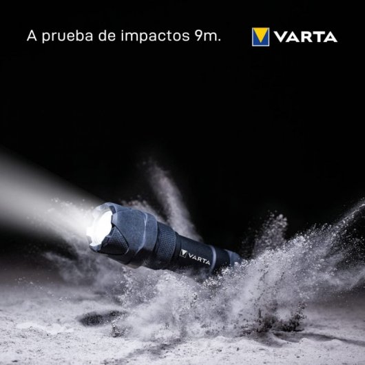 Varta F20 Indestructible Pro Linterna de Mano Negra 350lm