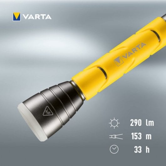 Varta 18628101421 Schwarz, Gelb Taschenlampe LED