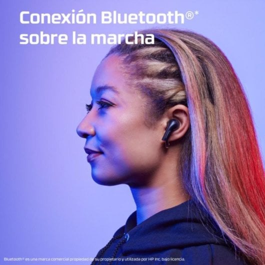 Kopfhörer HyperX Cloud Mix Buds kabellos 2,4 GHz Bluetooth Gaming mit Mikrofon Schwarz