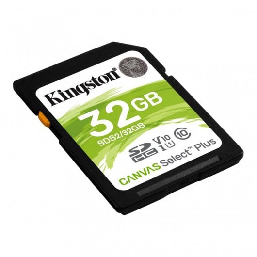 Kingston Canvas Select Plus SDXC 32GB UHS-I U3 V30 Classe 10