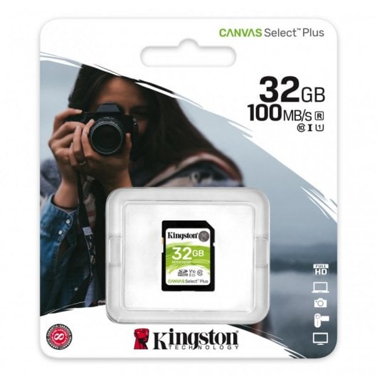 Kingston Technology Canvas Select Plus 256 Go SDXC UHS-I Classe 10