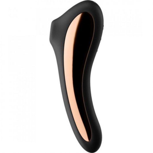 Satisfyer Dual Kiss Vibrador Air Pulse - Negro