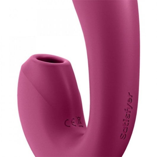 Satisfyer Sunray Vibratore inseribile con impulso d'aria Viola