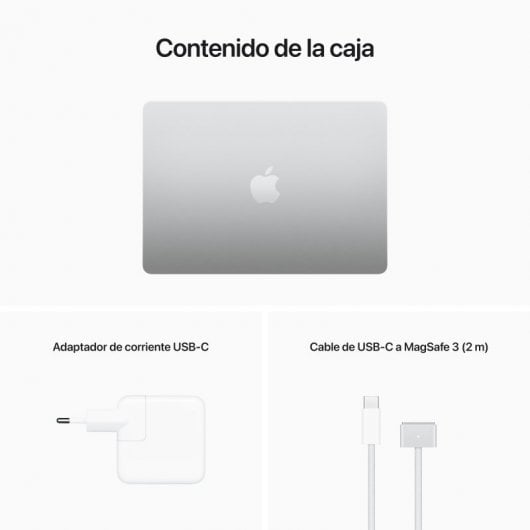 Apple MacBook Air Computer portatile 34,5 cm (13.6") Apple M M2 8 GB 512 GB SSD Wi-Fi 6 (802.11ax) macOS Monterey Argento