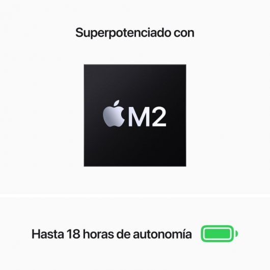 Apple Macbook Air Apple M2/8GB/256GB SSD/GPU Octa Core/13.6" Blanco Estrella