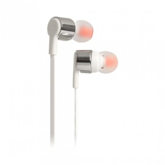 Auricolari JBL Tune 210 con filo Jack 3.5 mm In-ear per Musica Microfono Integrato Grigio