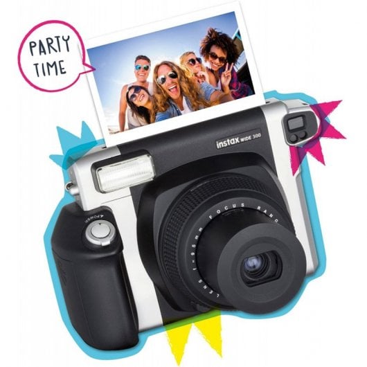 Fujifilm Pack de Cámara Wide 300 Party + 60 Cargas + Accesorios