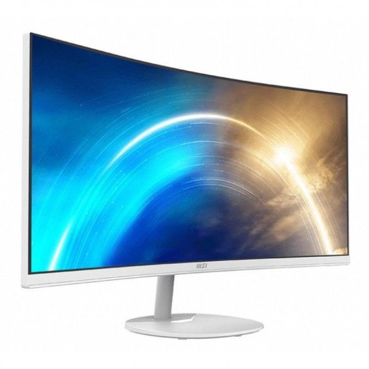 Monitor MSI PRO MP341CQW 34" UWQHD 100Hz VA Curved 1ms Lautsprecher Weiß
