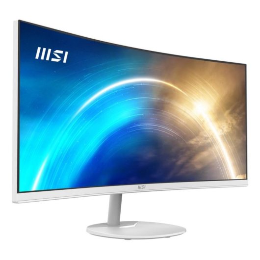 Monitor MSI PRO MP341CQW 34" UWQHD 100Hz VA Curved 1ms Lautsprecher Weiß
