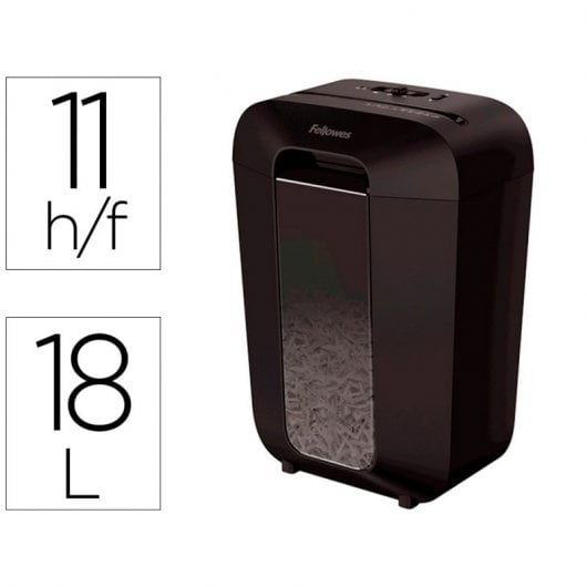 Fellowes LX-70D Destructora De Documentos Capacidad 11h Seguridad P4 Papelera 18l