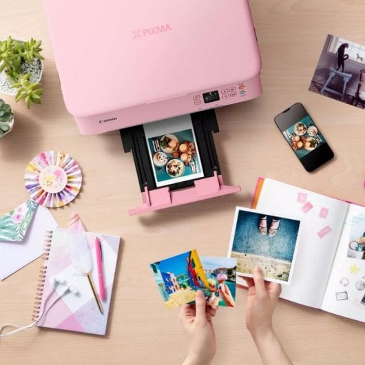 Canon PIXMA TS5352a Impressora Multifunções Fotográfica de Injeção de Tinta a Cores WiFi Duplex
