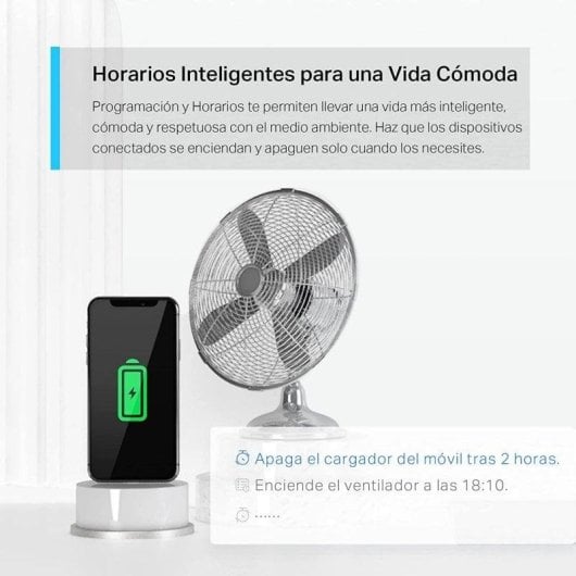 Presa intelligente TP-Link Tapo P115 Wi-Fi Controllo vocale e Statistiche di consumo