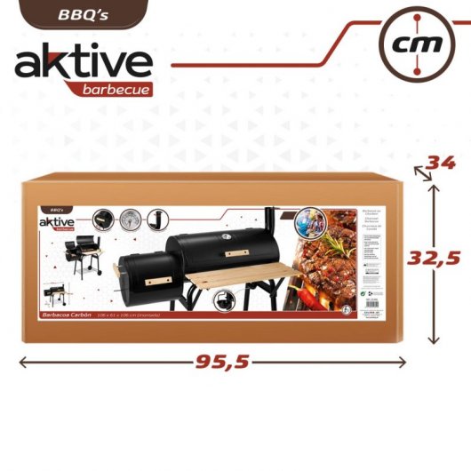 Aktive Barbacoa de Carbón y Ahumador