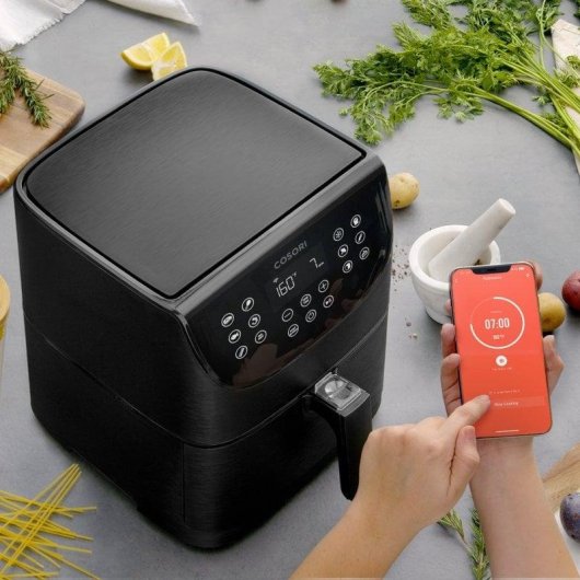 Airfryer Cosori Smart Chef Edition 5,5L 1700W Wifi Écran Tactile Noir