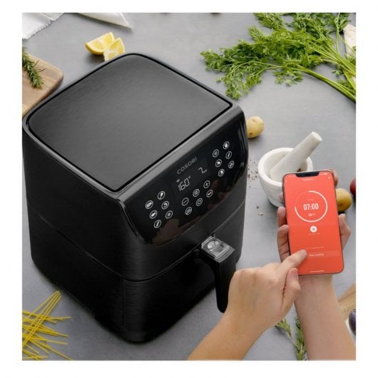 Cosori Smart Chef Edition Freidora de Aire 5.5L Negra