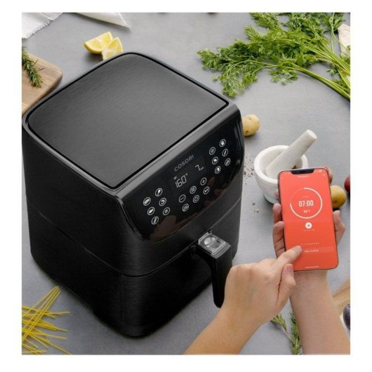Airfryer Cosori Smart Chef Edition 5,5L 1700W Wifi Écran Tactile Noir