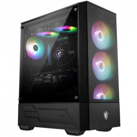 MSI MAG FORGE 112R Vidro Temperado USB 3.2 ARGB Preta