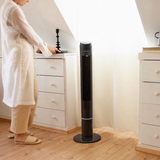 Newlux W130 Ventilador de Torre sin Aspas 45W Negro