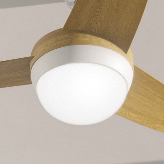 Newlux Roof W420 Ventilador de Techo con Luz 60W Marrón