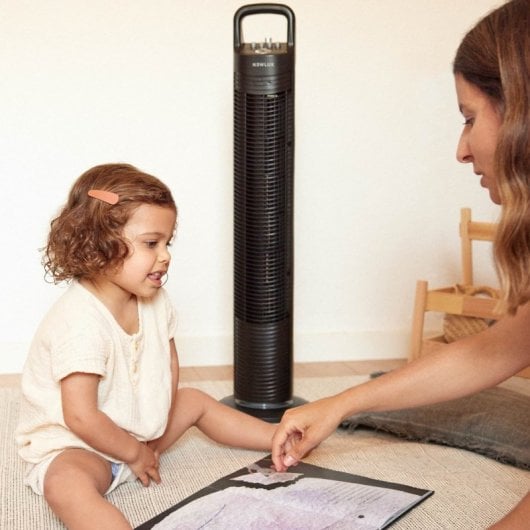 Newlux W80 Ventilador de Torre sin Aspas 45W Negro