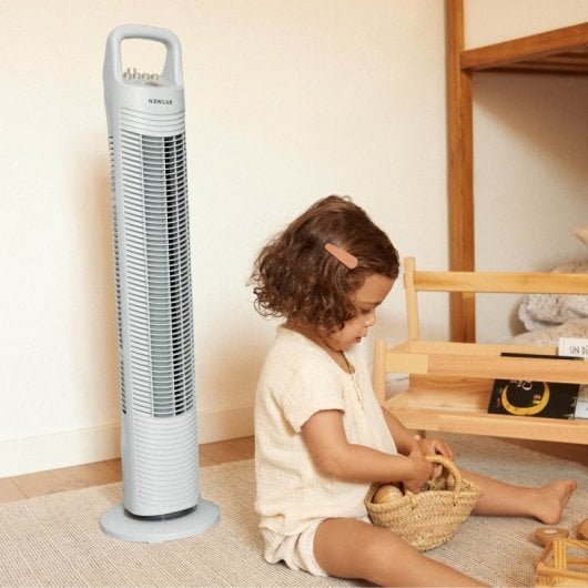 Newlux W80 Ventilador de Torre sin Aspas 45W Azul